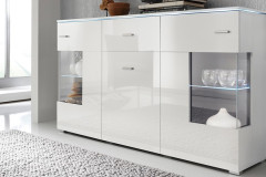luxus_essen_komoda_bia_a_led