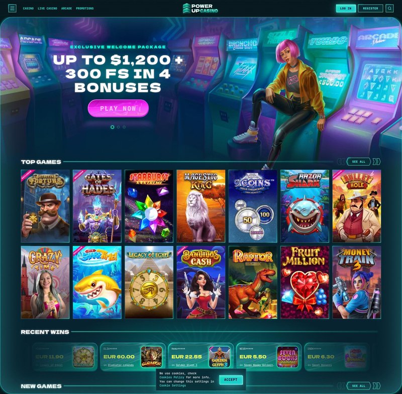 Best powerup casino bonus code in Germany
