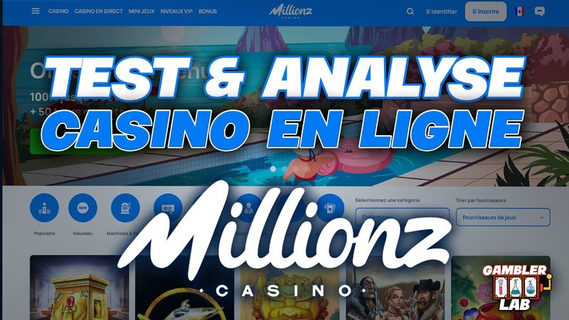 Découvrez les Offres de Jeux à Millionz Casino En Ligne France